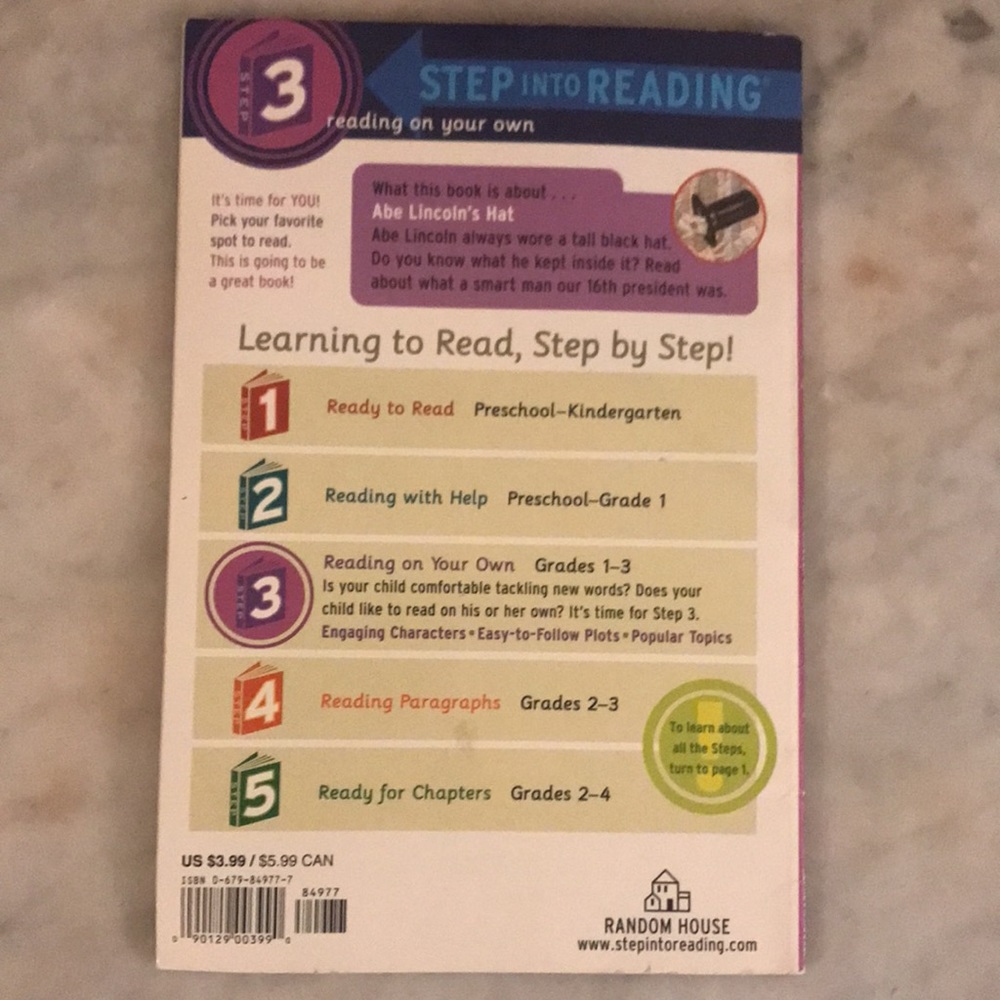Random House-Set of Three-Step(3) Into Reading - Picture 3 of 12